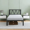 Zigzag Metal Bed
