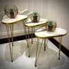 Set of 3 Triangle Side Tables