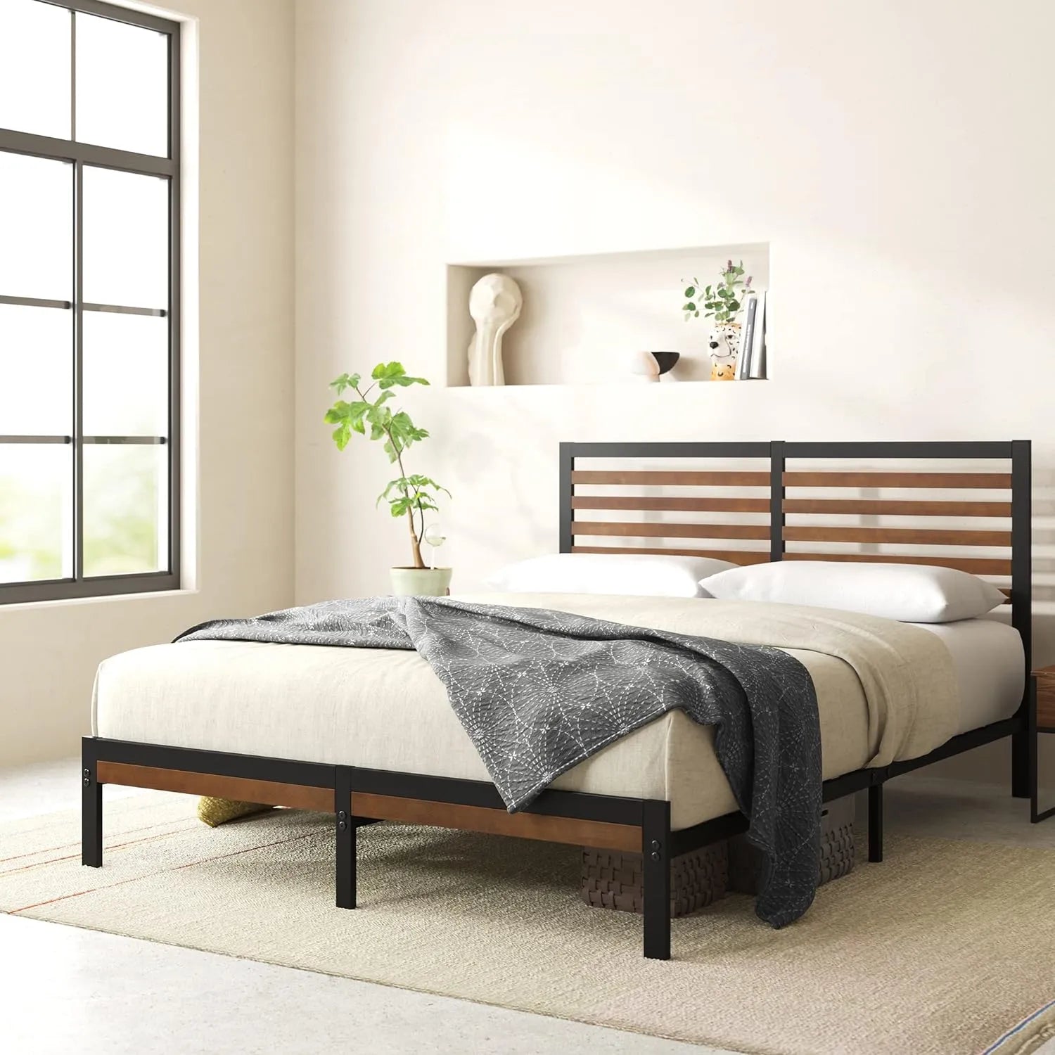 Industrial Design Metal Frame Bed