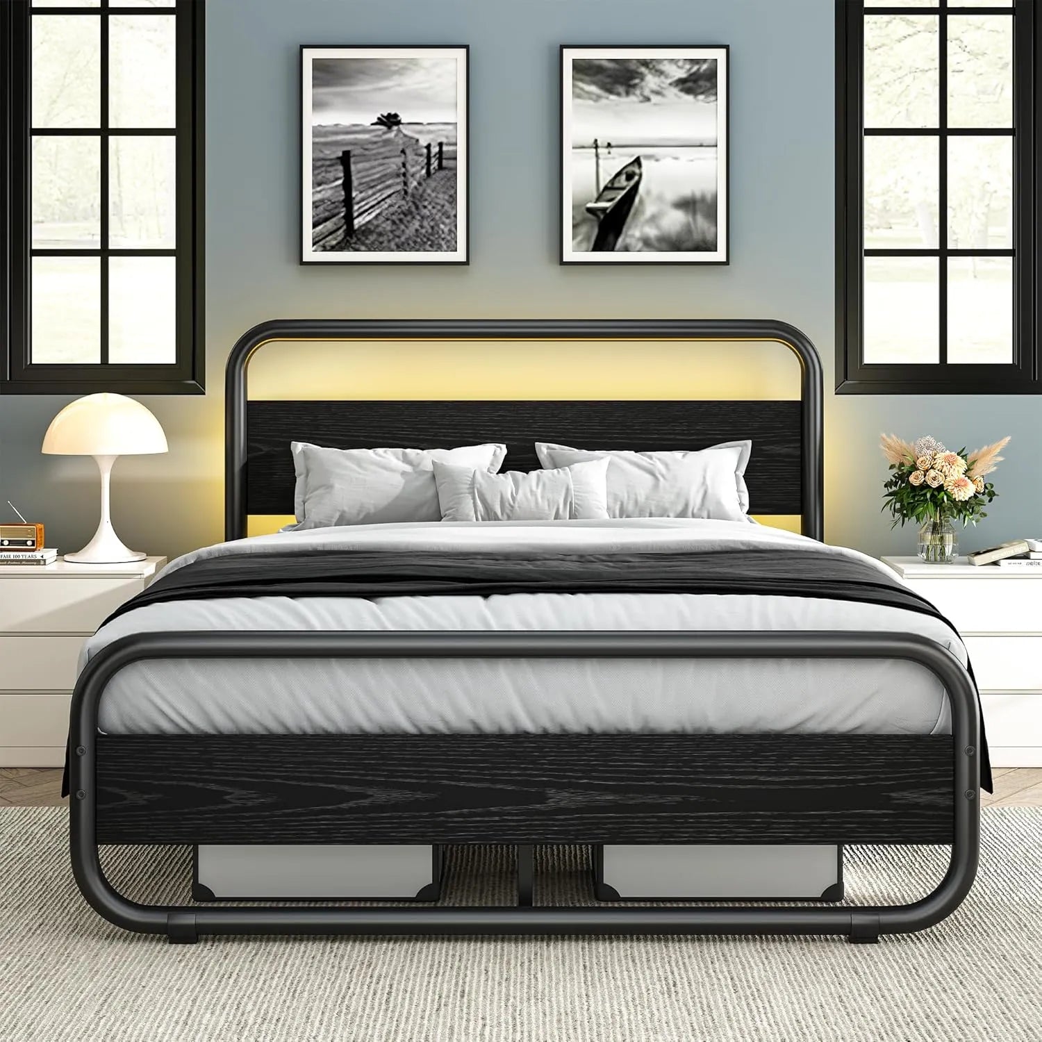 Metal Platform Bed