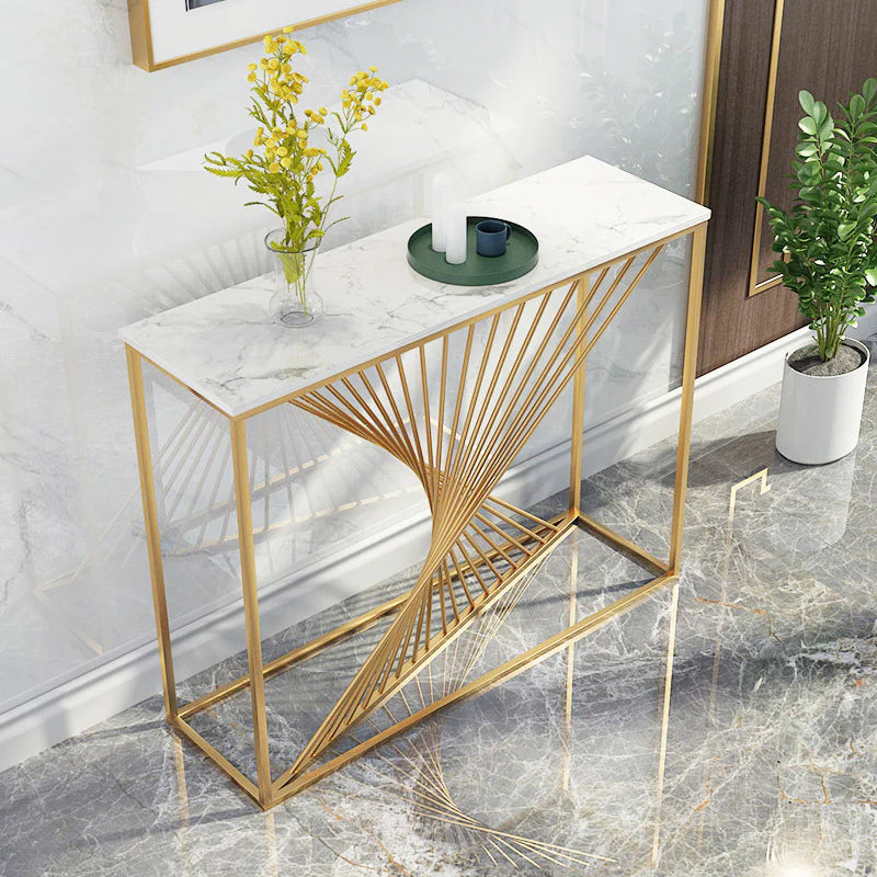 Curve Rode Based Console Table