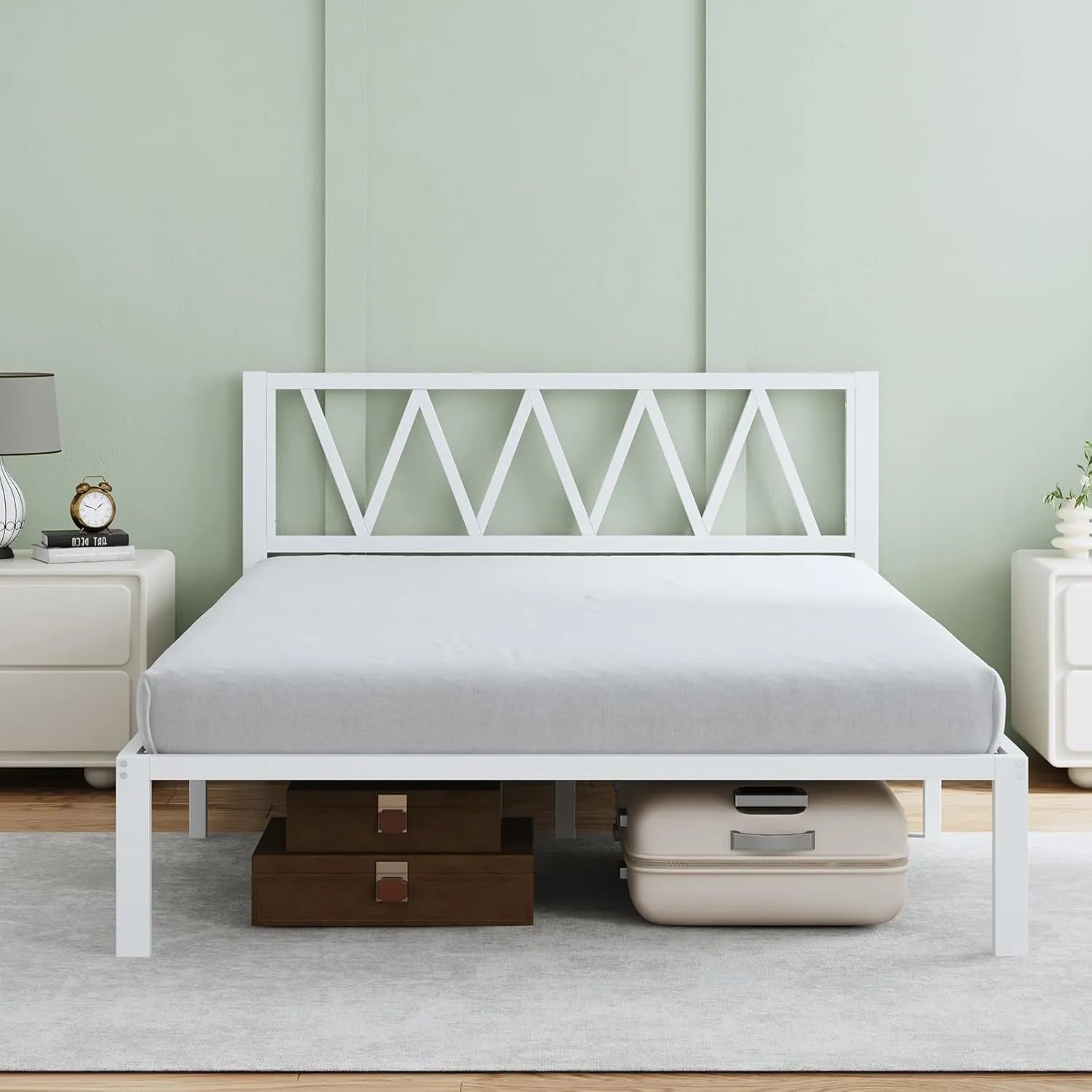 Zigzag Metal Bed